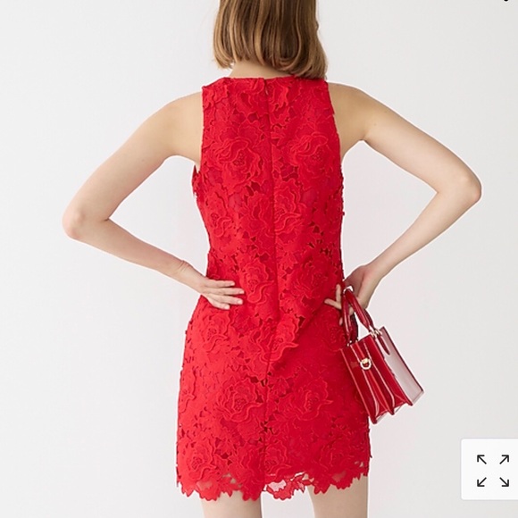 NWT / Red lace dress/ Size 6 - Picture 6 of 8